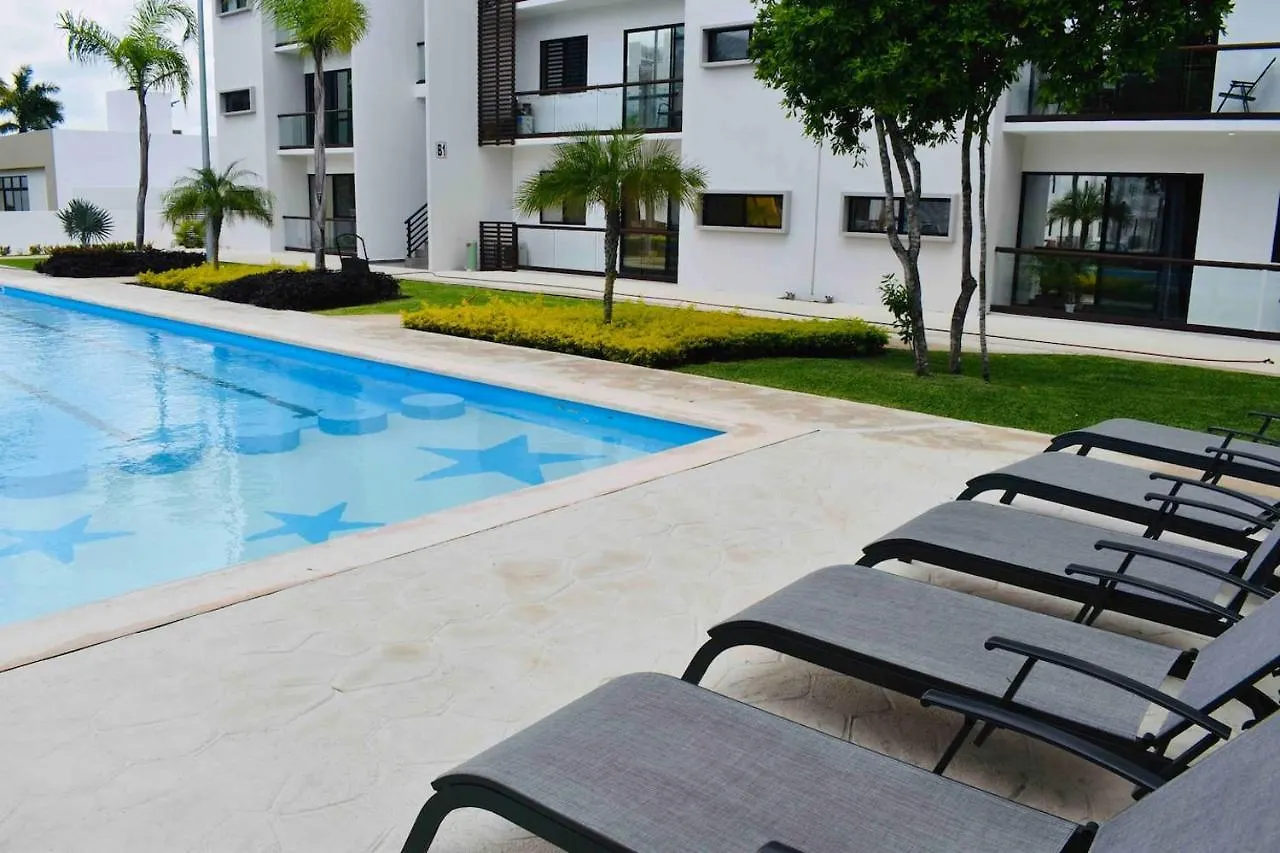 One Night Cancun A Shared Apartament - Airport Privat bolig